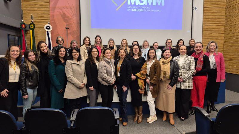 Amvat participa da retomada do Movimento Gaúcho da Mulher Municipalista