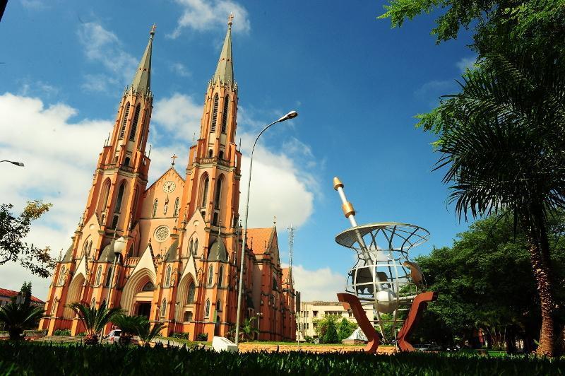 Igreja Matriz é um dos símbolos de Venâncio Aires