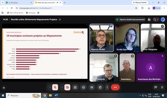Mapeamento de projetos estruturantes segue até 4 de setembro
