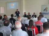 Presidente do TCE/RS destaca inovações em palestra a prefeitos da Amvat